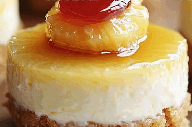 How to Bake Cheesecakes With a Pineapple Twist