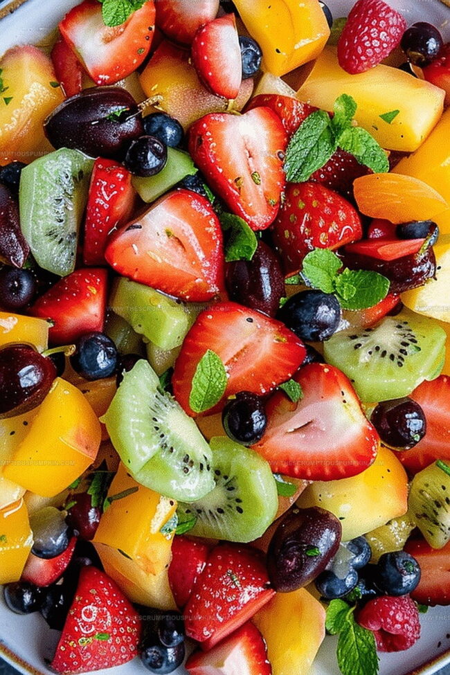 Summer Fruit Salad Bursting with Vibrant Flavors
