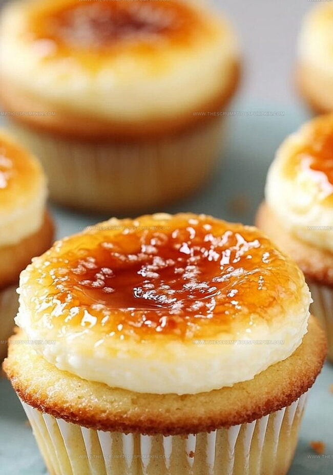 How To Bake Creme Brulee Cheesecake Cupcakes