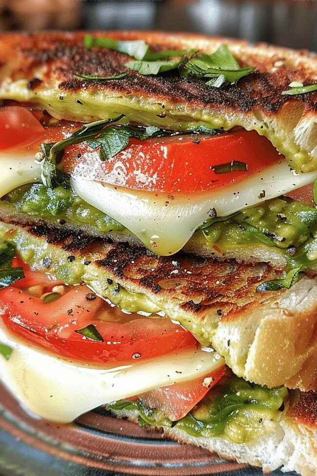 Why Avocado, Mozzarella & Tomato Grilled Cheese is a Treat