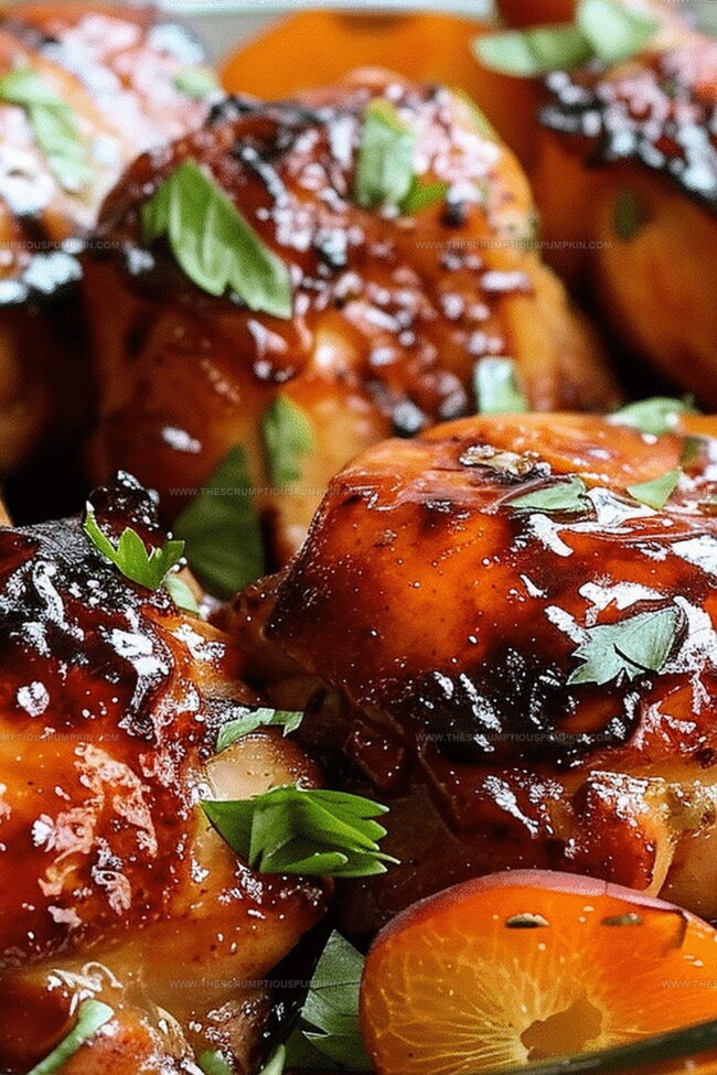 Smoky and Sweet Barbecue Apricot Chicken to Savor