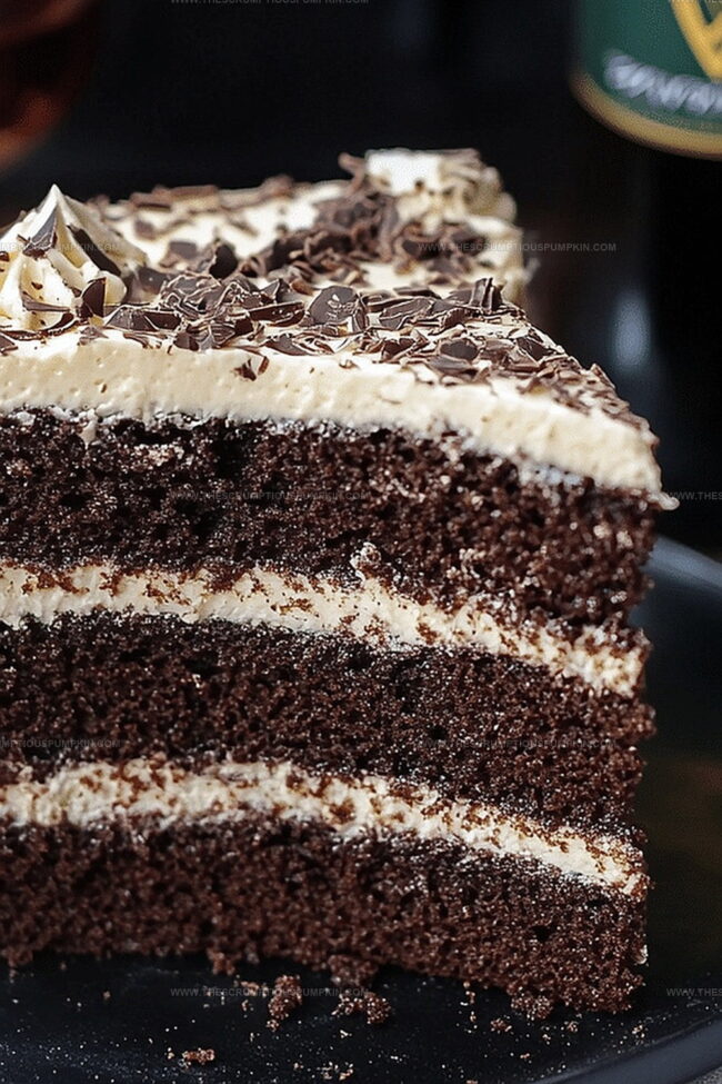 Why Guinness Chocolate Cake Is So Rich