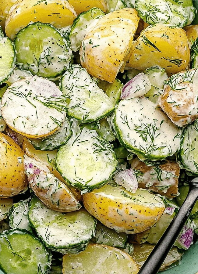 Flavor Twists for Potato Cucumber Salad With Dill
