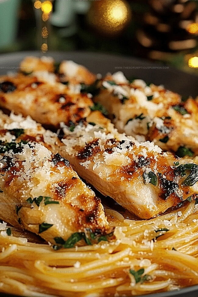 Why Monterey Chicken Spaghetti Is So Creamy And Filling