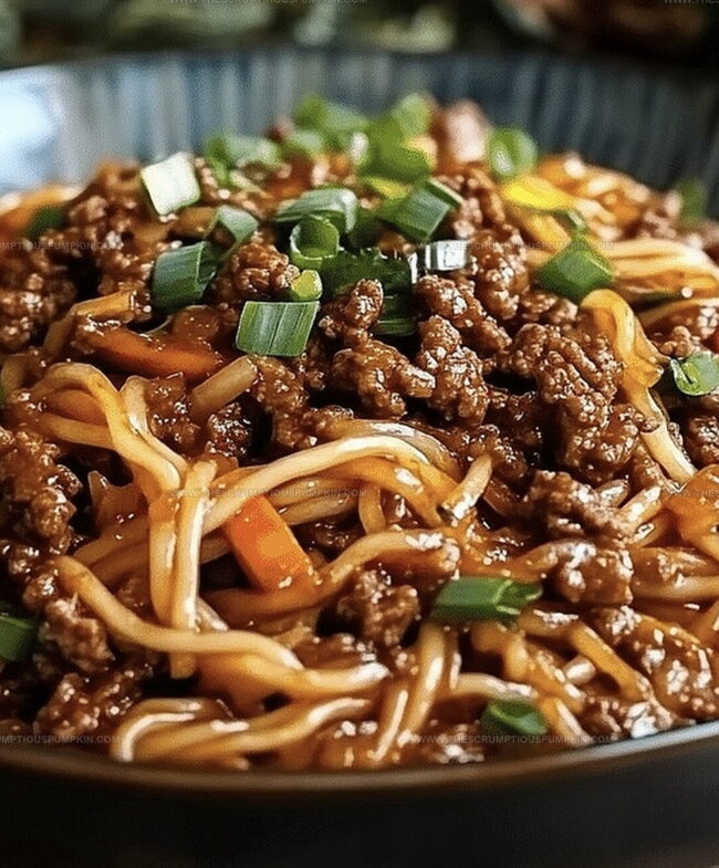 Reasons To Love Mongolian Ground Beef Noodles