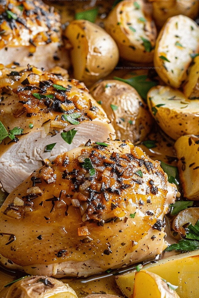 Roasted Chicken and Potatoes with Classic Comfort Flavors