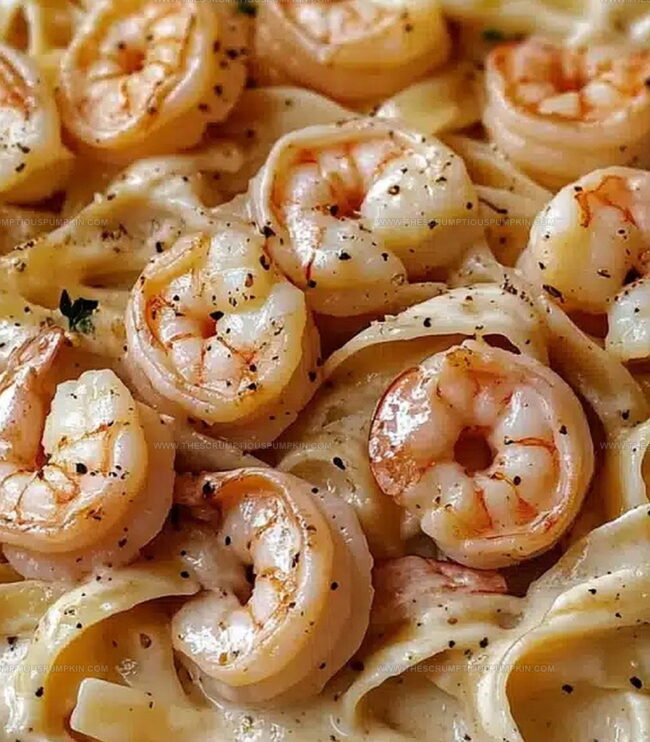 How To Make Creamy Shrimp Fettuccine Pasta With Homemade Alfredo Sauce