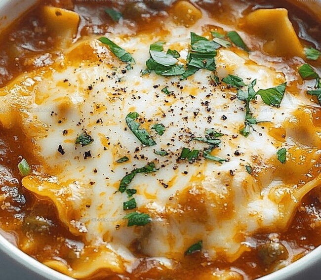 Why Lasagna Soup Is Pure Comfort In A Bowl