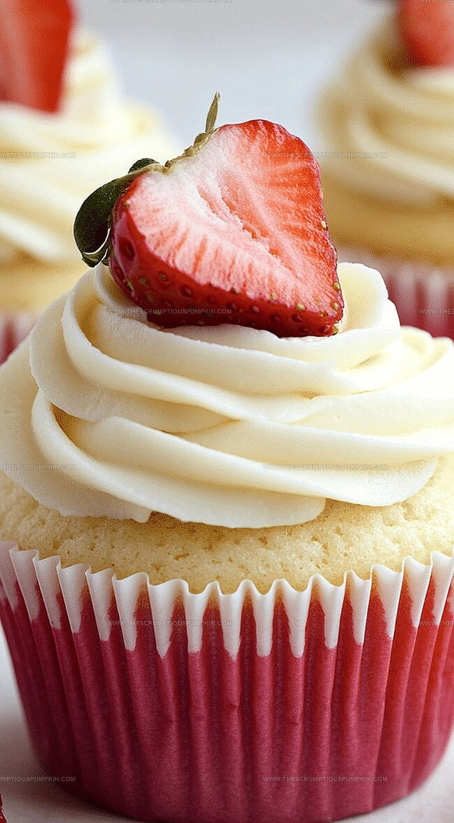 Why White Chocolate Strawberry Cupcakes Shine