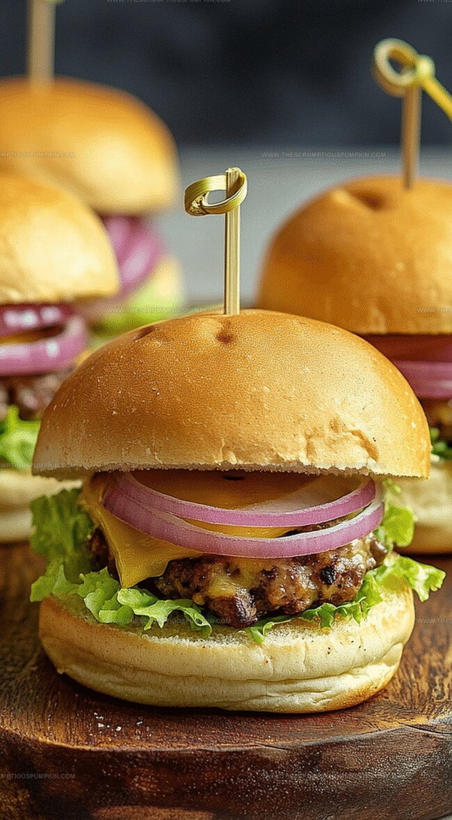 Mini Sliders – Chef’s Tasty Tips