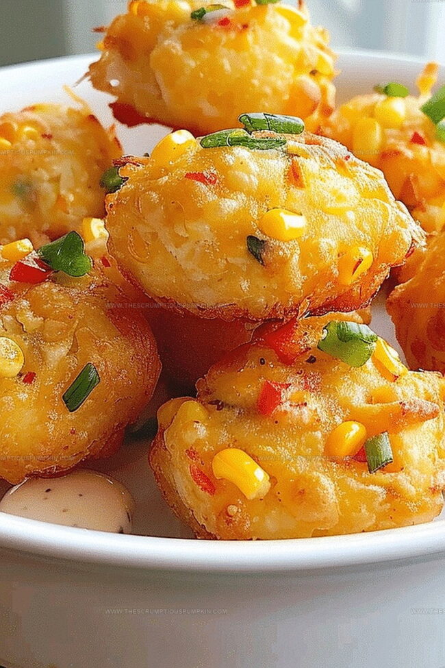 Sweet Corn Crab Puffs You Can’t Resist