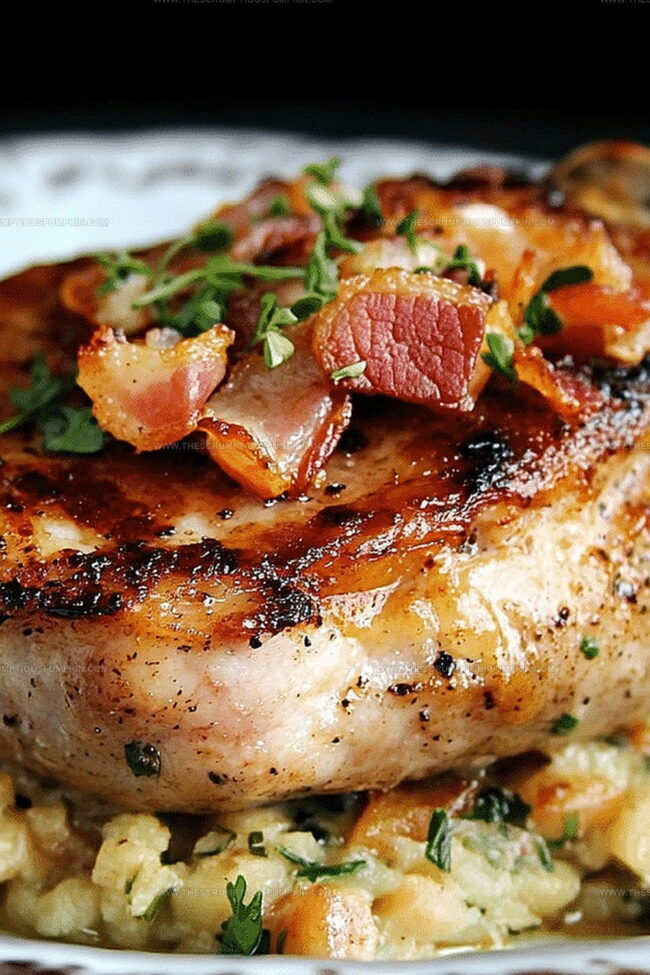 Why These Pork Chops Feel Extra Fancy