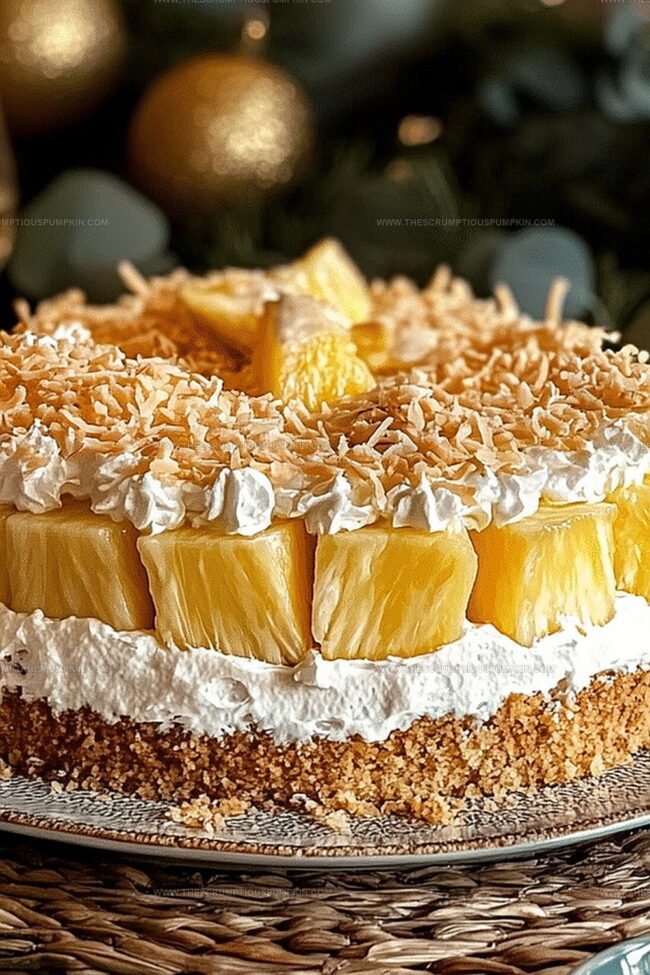Why Pineapple Coconut Dream Cake Feels Like A Vacation