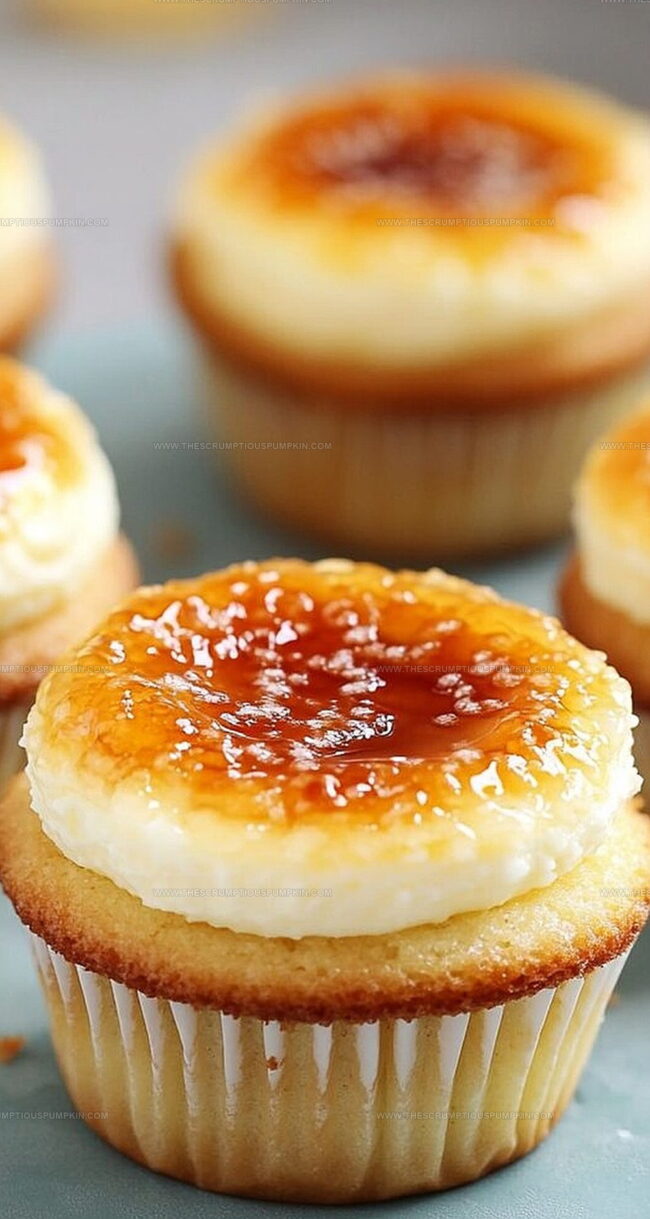 Why Creme Brulee Cheesecake Cupcakes Wow Everyone