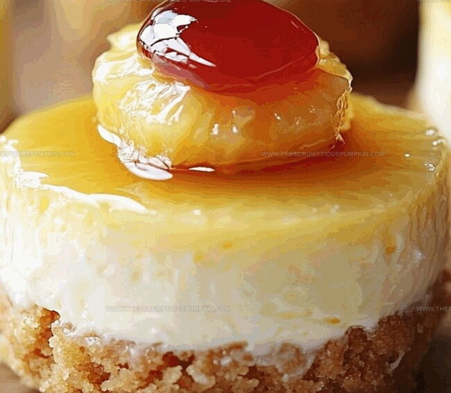 Why Mini Pineapple Cheesecakes Steal the Show