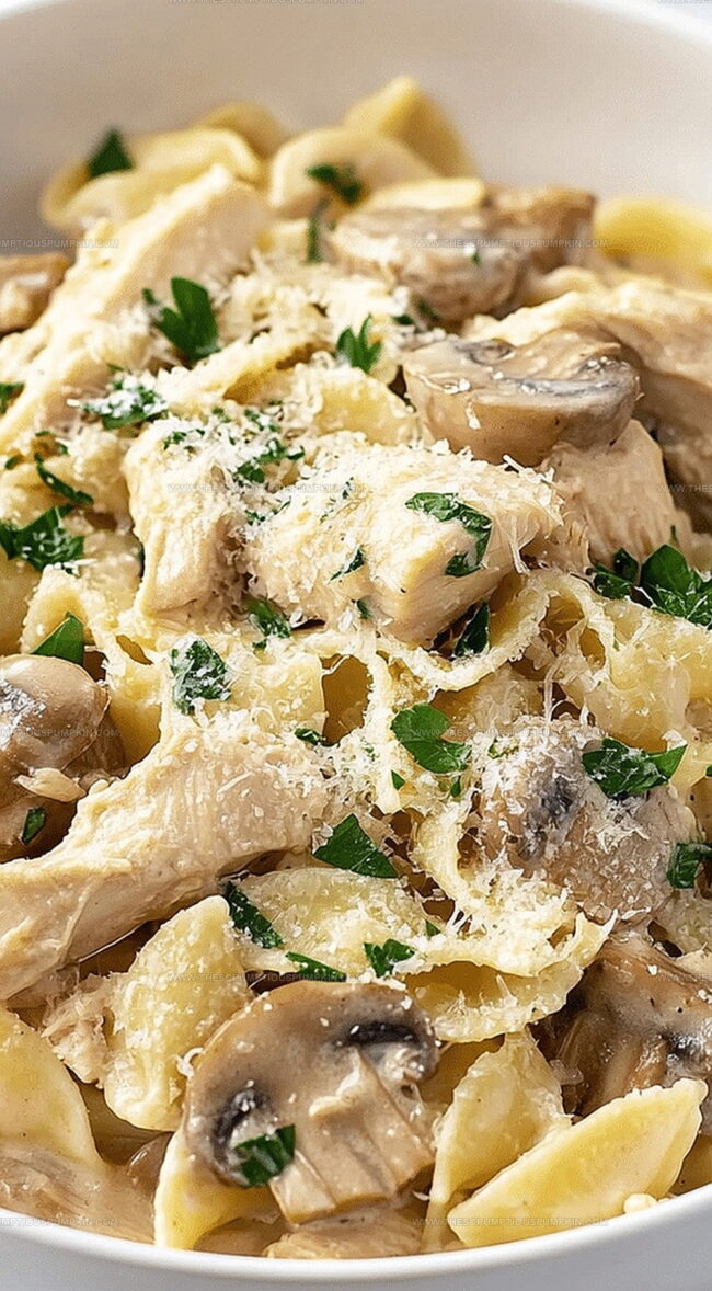 Mushroom Chicken Pasta: Flavorful and Filling