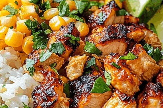 How To Make Street Corn Chicken Rice Bowl Fast