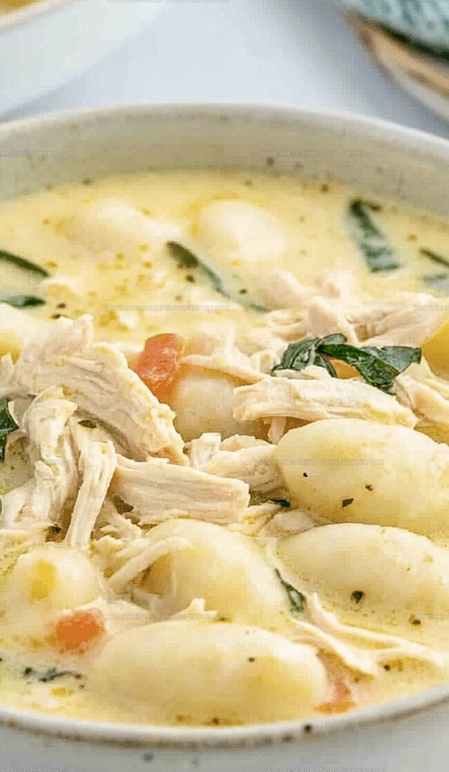 Best Tips for Creamy Chicken Gnocchi Soup