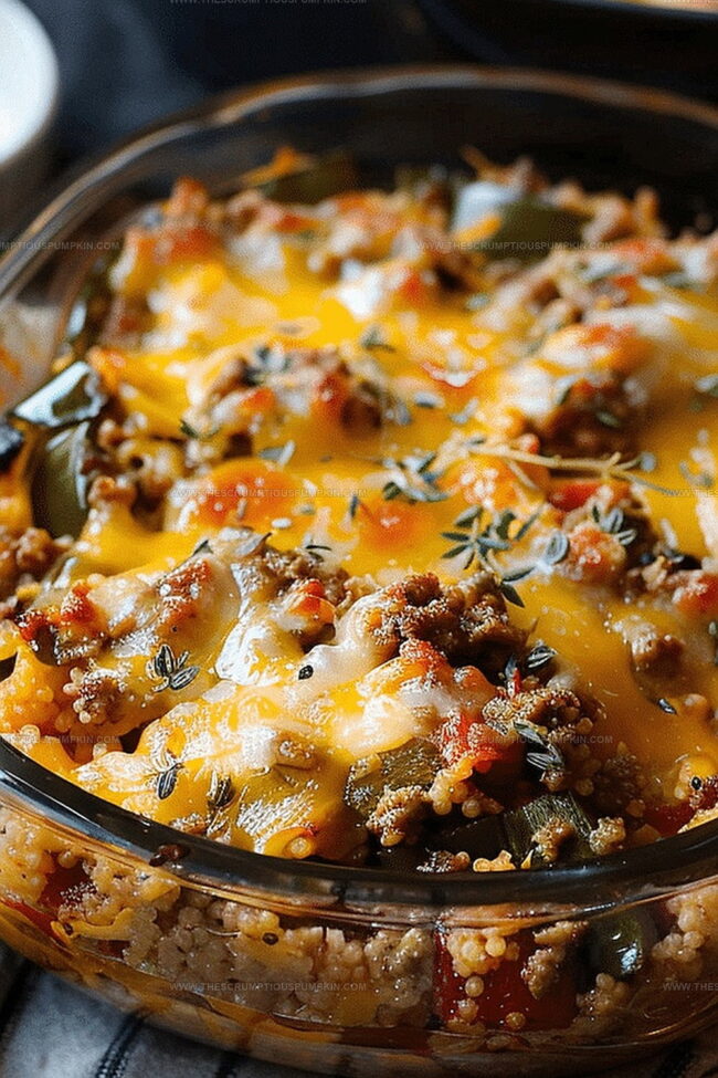Stuffed Pepper Casserole What’s to Love