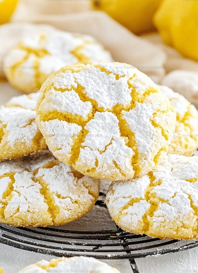 Pro Tips for Very Lemon Crinkle Cookies