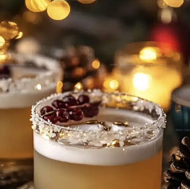 White Christmas Punch Making Steps