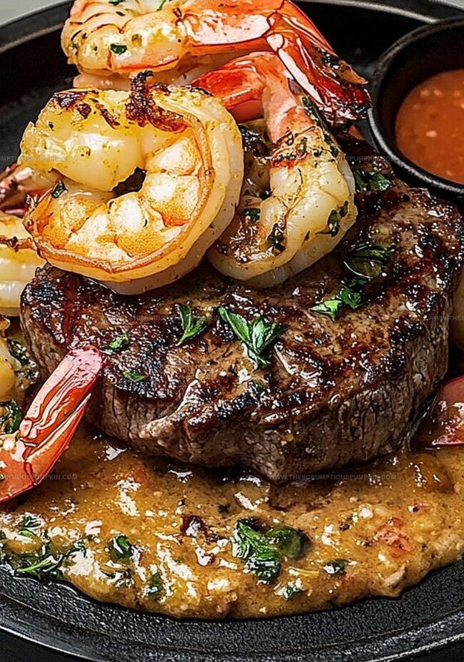 Fun Ways To Change Steak With Shrimp & Lobster Sauce