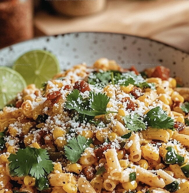 How To Make Mexican Street Corn Pasta Salad