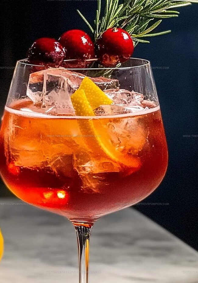 Creative Takes On Winter Aperol Spritz
