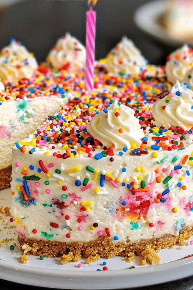 Reasons to Crave Birthday Cake Cheesecake