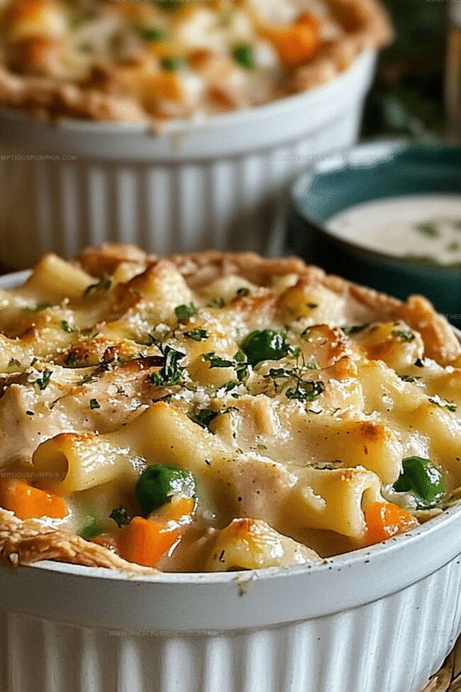 Why Chicken Pot Pie Pasta Is A Family Favorite