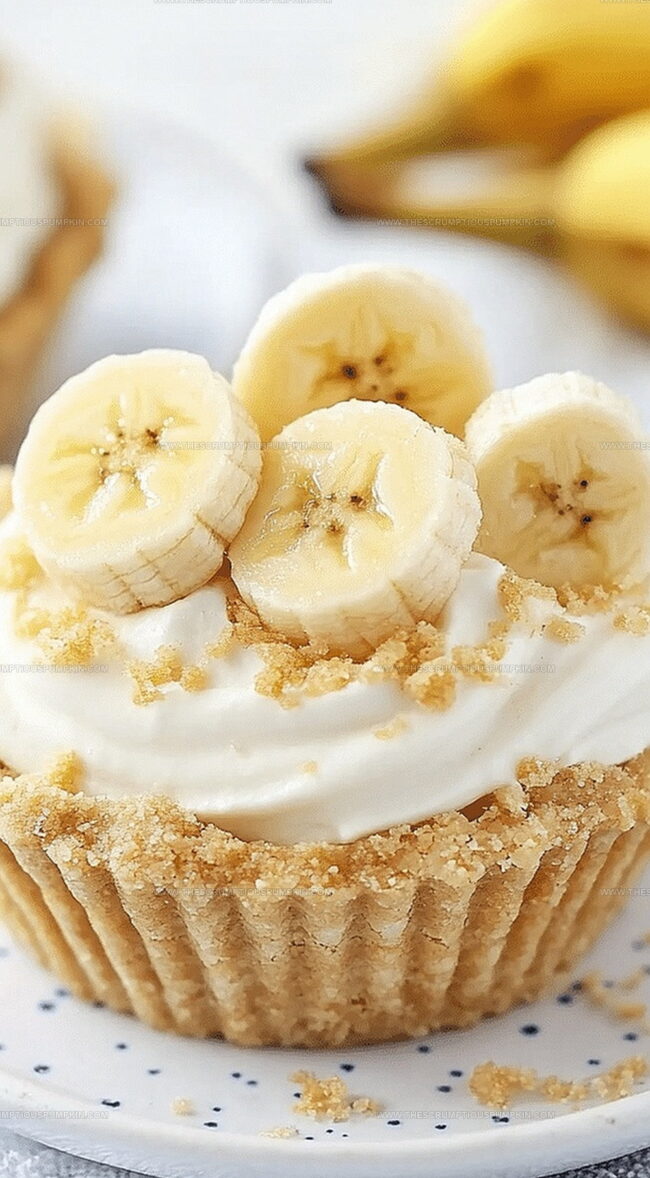 What Makes No-Bake Mini Banana Cream Pies So Easy