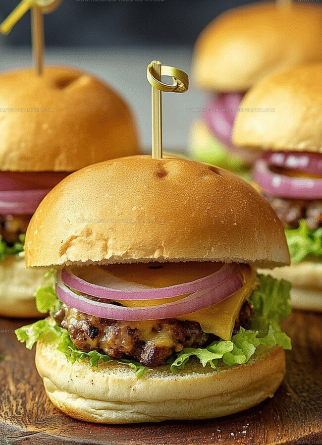 Mini Sliders – Try New Flavor Combos