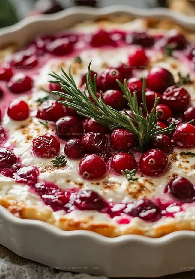 Easy Twists On Baked Cranberry Cream Cheese Dip