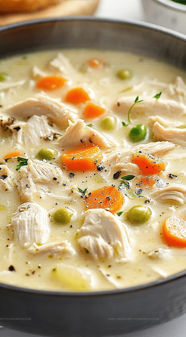 Creamy Chicken Soup: Comfort in a Bowl