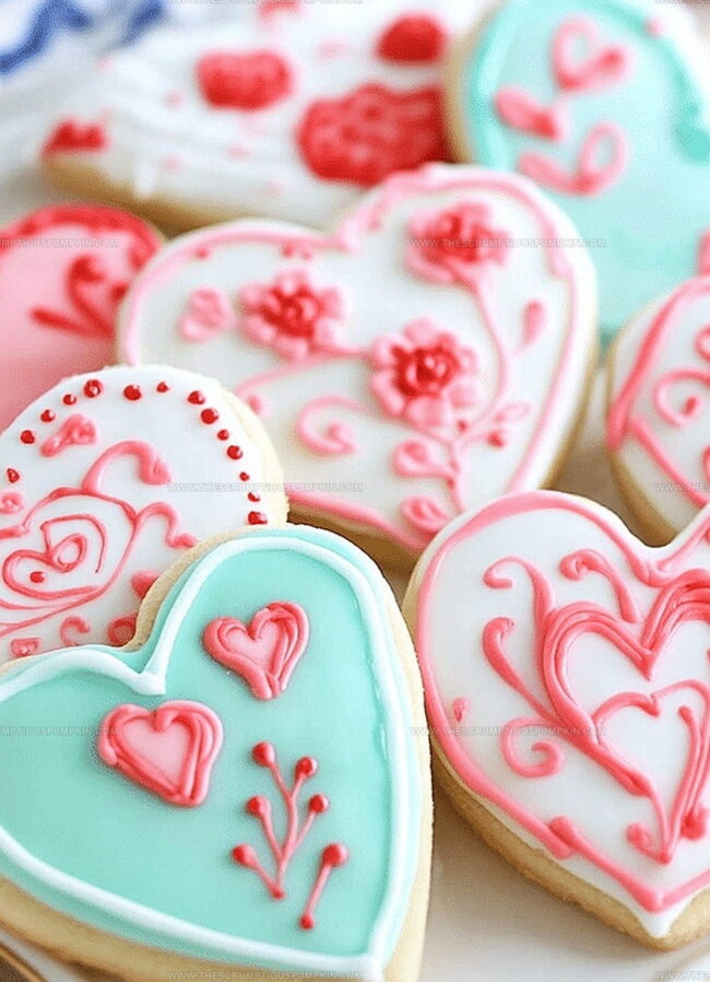 New Styles For Valentine Cookie Designs