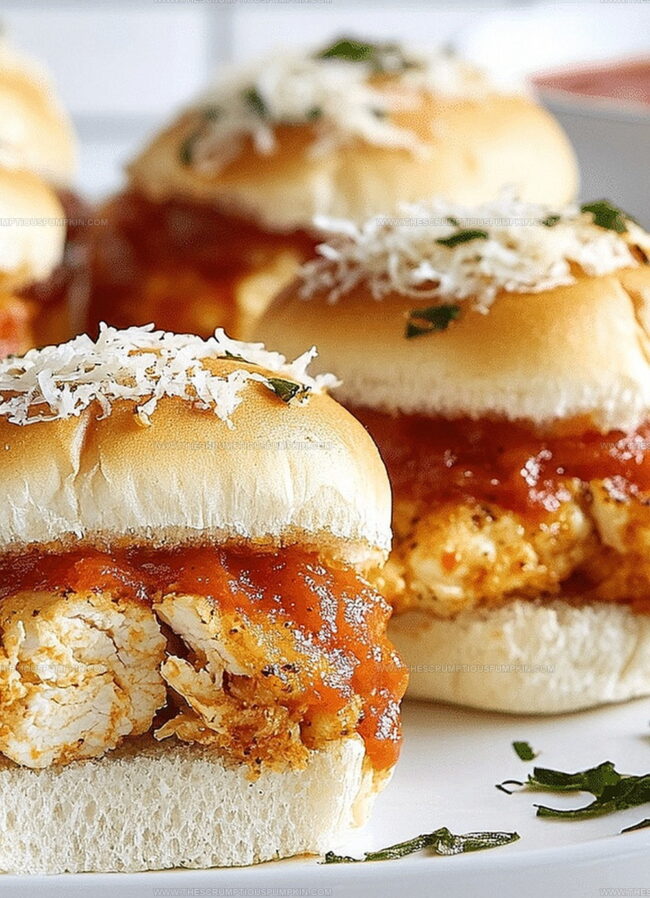 Parmesan Chicken Sliders: Twists To Try