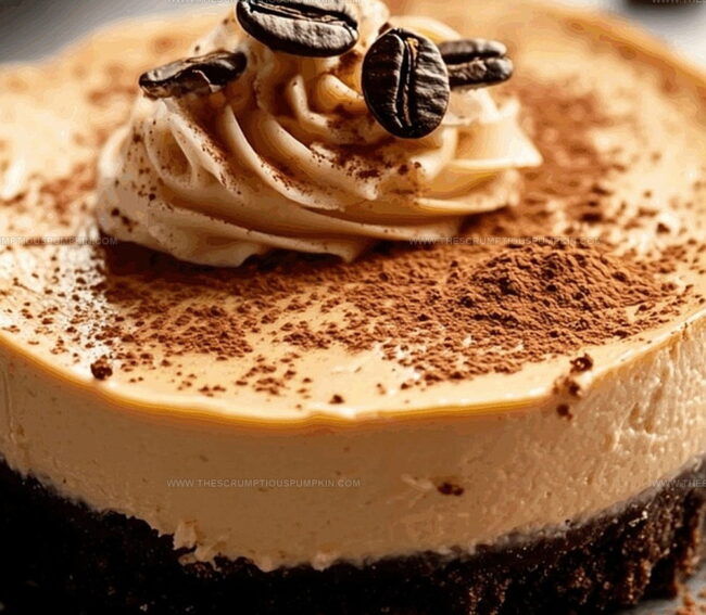 Why This Creamy Coffee Cheesecake Deserves a Spot on Your Table