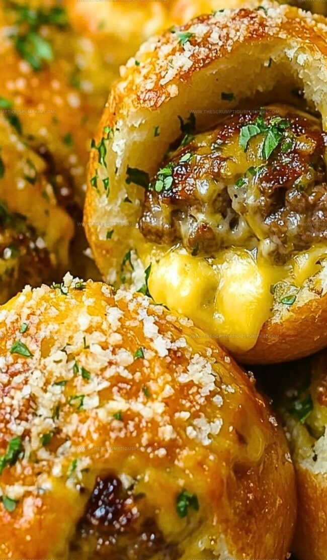 How to Store and Reheat Cheeseburger Bombs