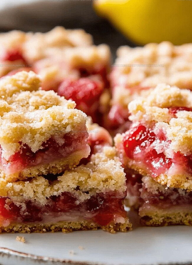 Tips for Lemon Strawberry Crumb Bars
