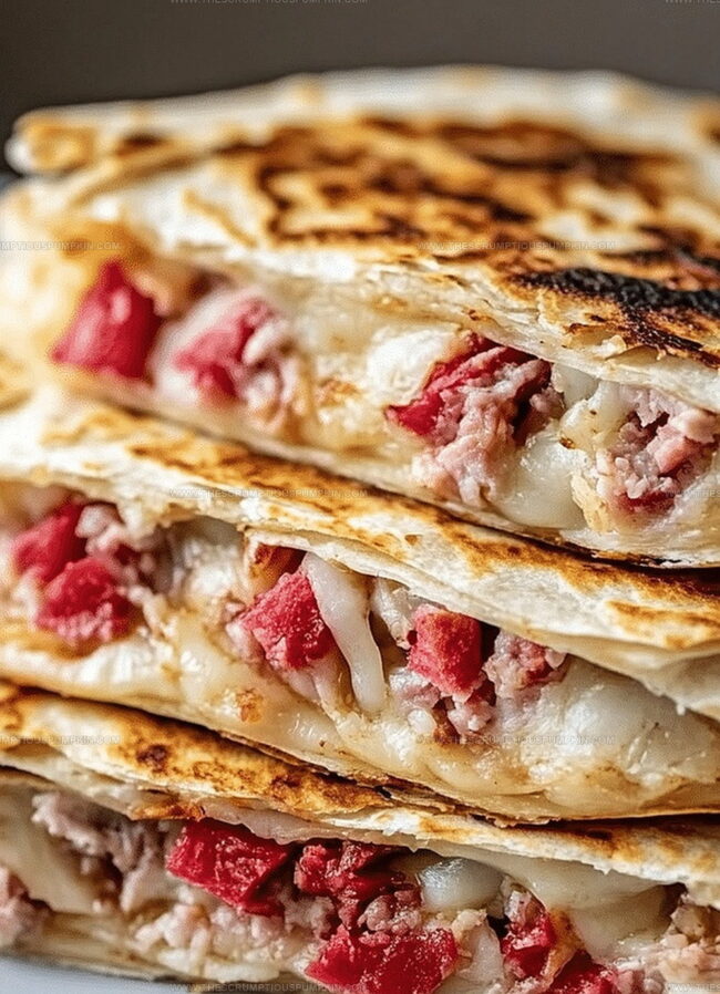 Reuben Quesadillas – Tasty Twists To Try