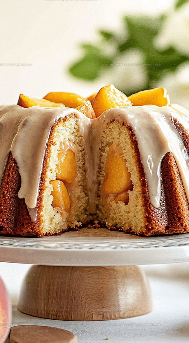 Why Peach Bundt Cake With Brown Butter Icing Stands Out