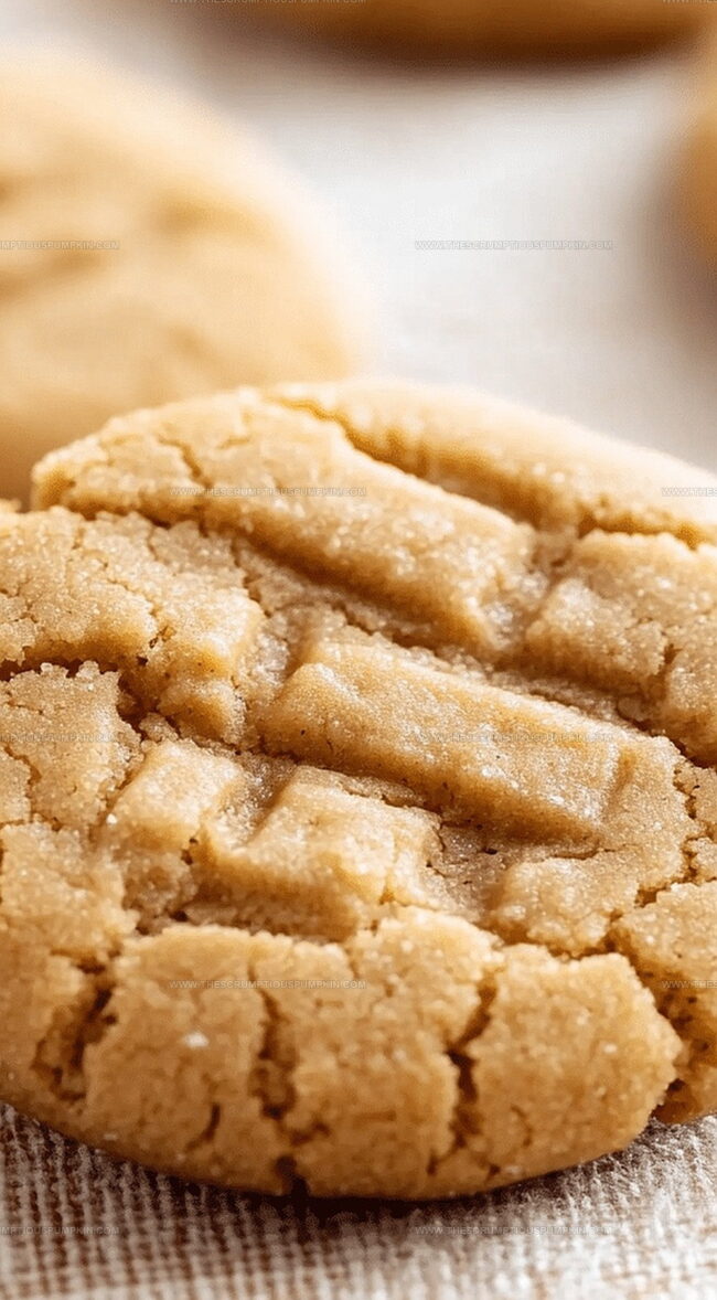 Why Soft & Thick Peanut Butter Cookies Are So Good