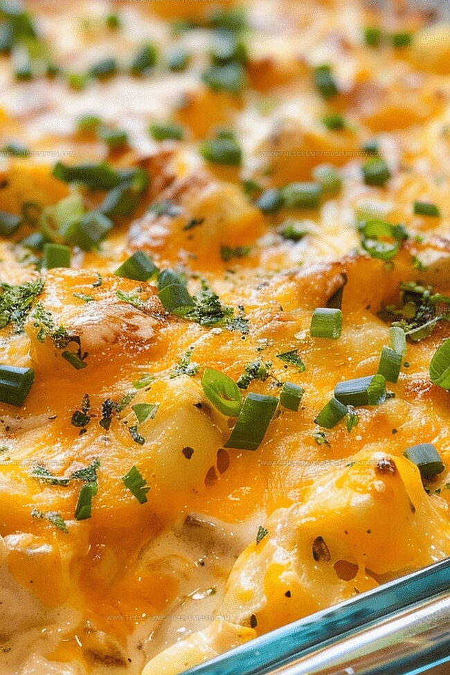 Cheesy Chicken Potato Casserole That Hits the Spot