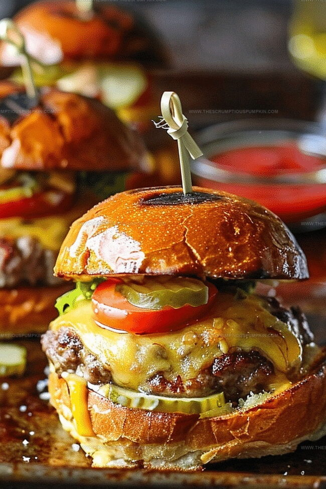 Slider-Style Mini Burgers That Pack Big Flavor