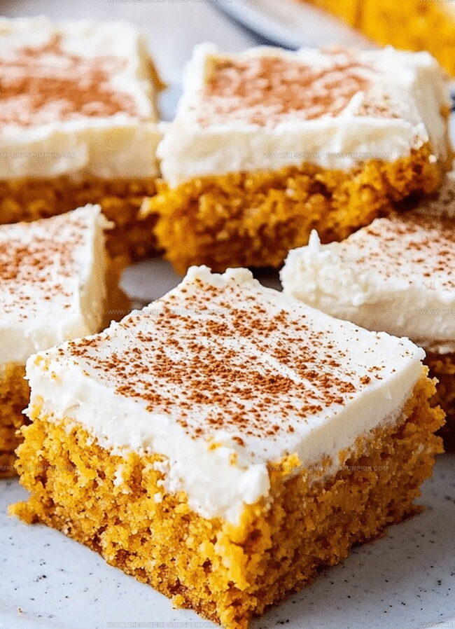 Pro Tips for Pumpkin Bars with Cream Cheese Frosting