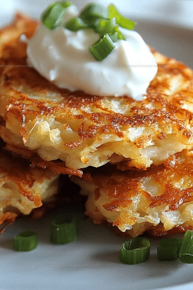 What Makes Easy Potato Latkes So Good