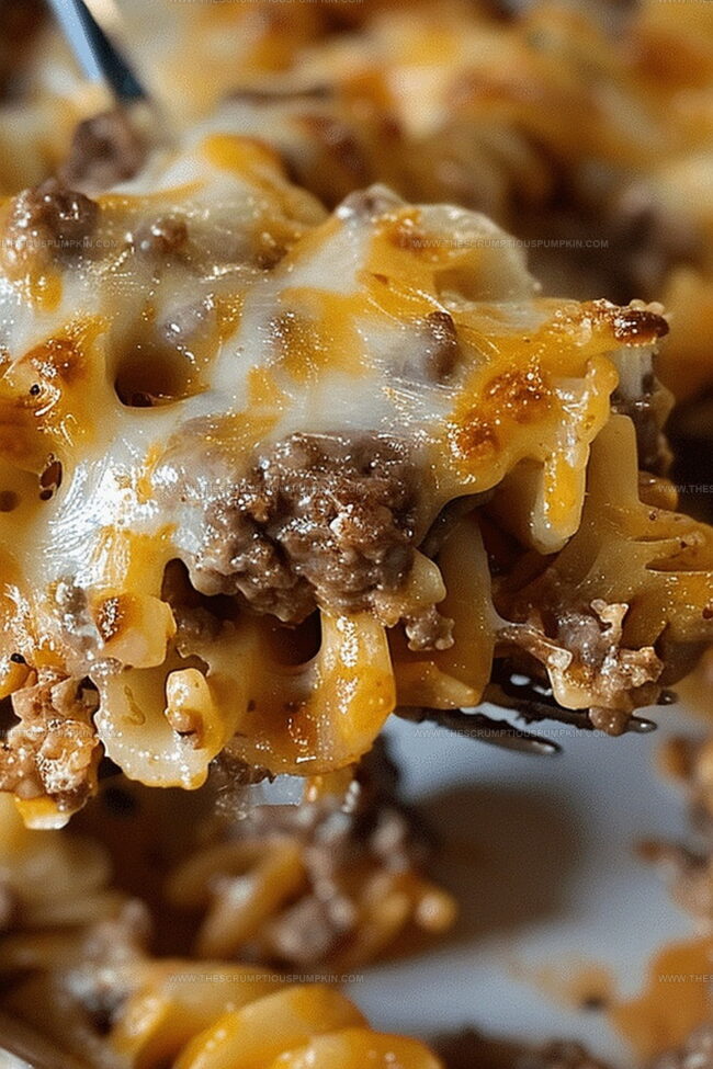 Hamburger Casserole - Just 4 Ingredients!