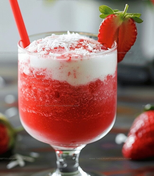 Flavorful Variations to Enjoy Strawberry Coconut Daiquiri