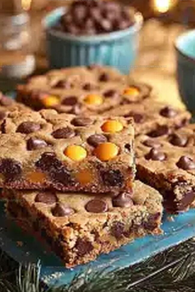 Why Reeces Pieces Chocolate Chip Cookie Bars Are A Hit