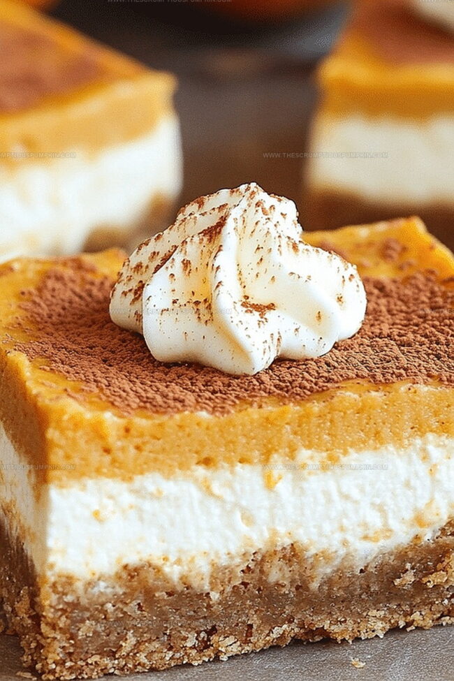 What Makes Pumpkin Cheesecake Bars So Decadent